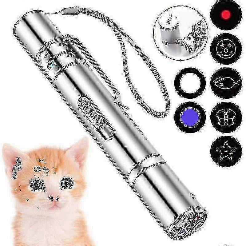 25-26 Red Laser Pointer For Cats To Play, Usb Rechargeable Laser Pointer Cat Toy