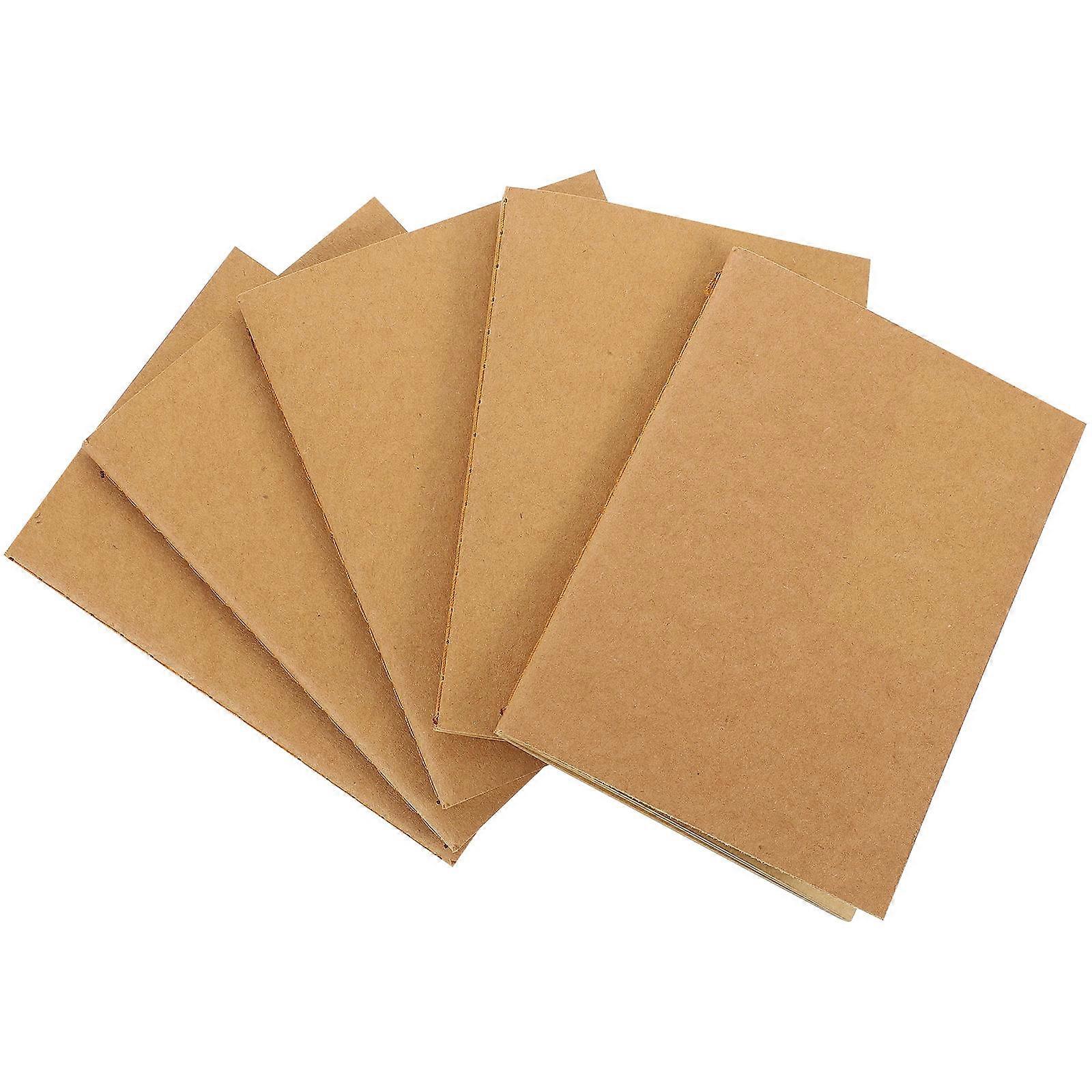 Blank Journal Notebook for Recording with 5Pcs Multipurpose Schedule Notebooks