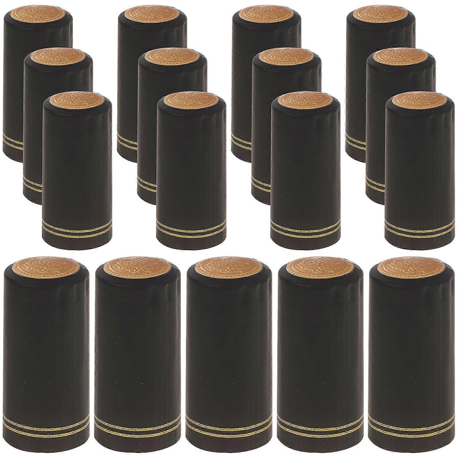 Heat Shrink for Preservation 100Pcs Black Plastic