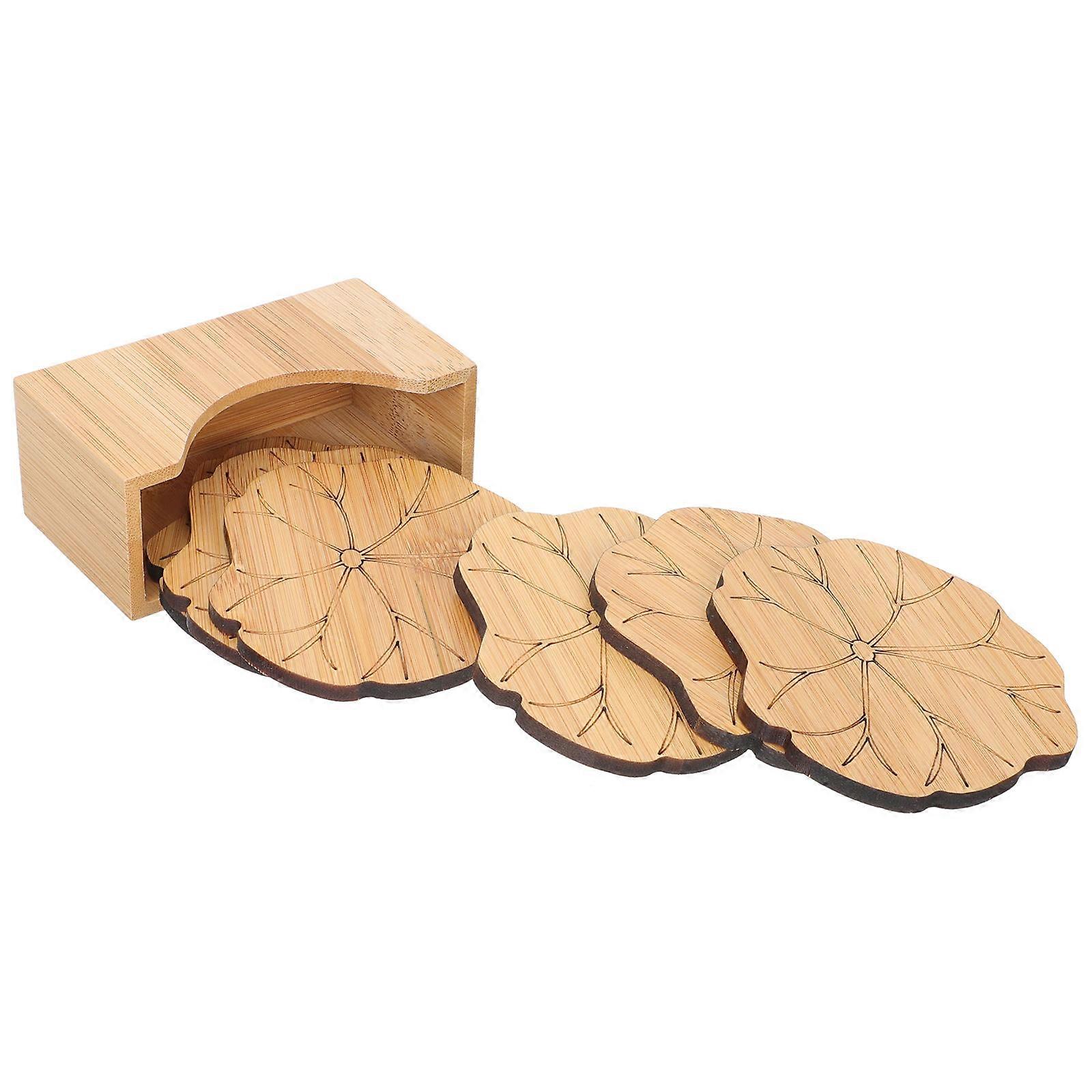 Coaster Coaster for Heat Insulation 1Set Brown