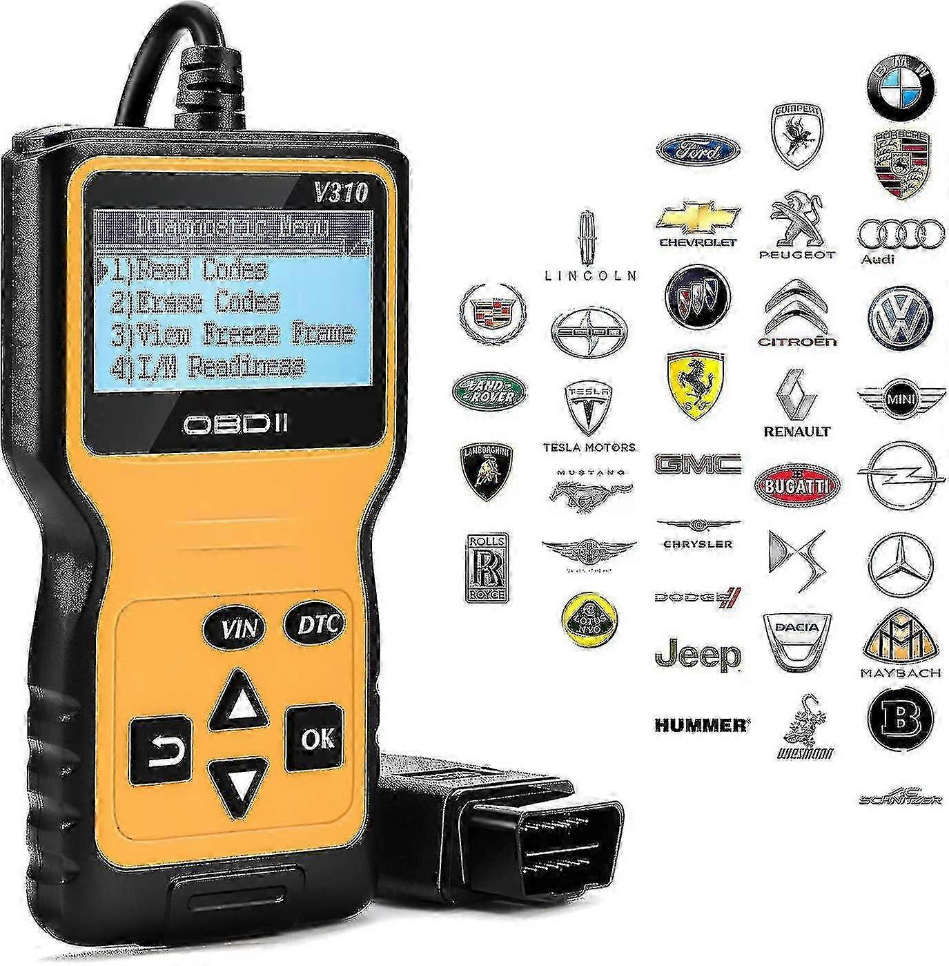 Auto Diagnostic Scanner Tools Auto Reader Car Reader Read And Erase Error Codes Engine Detect 2025