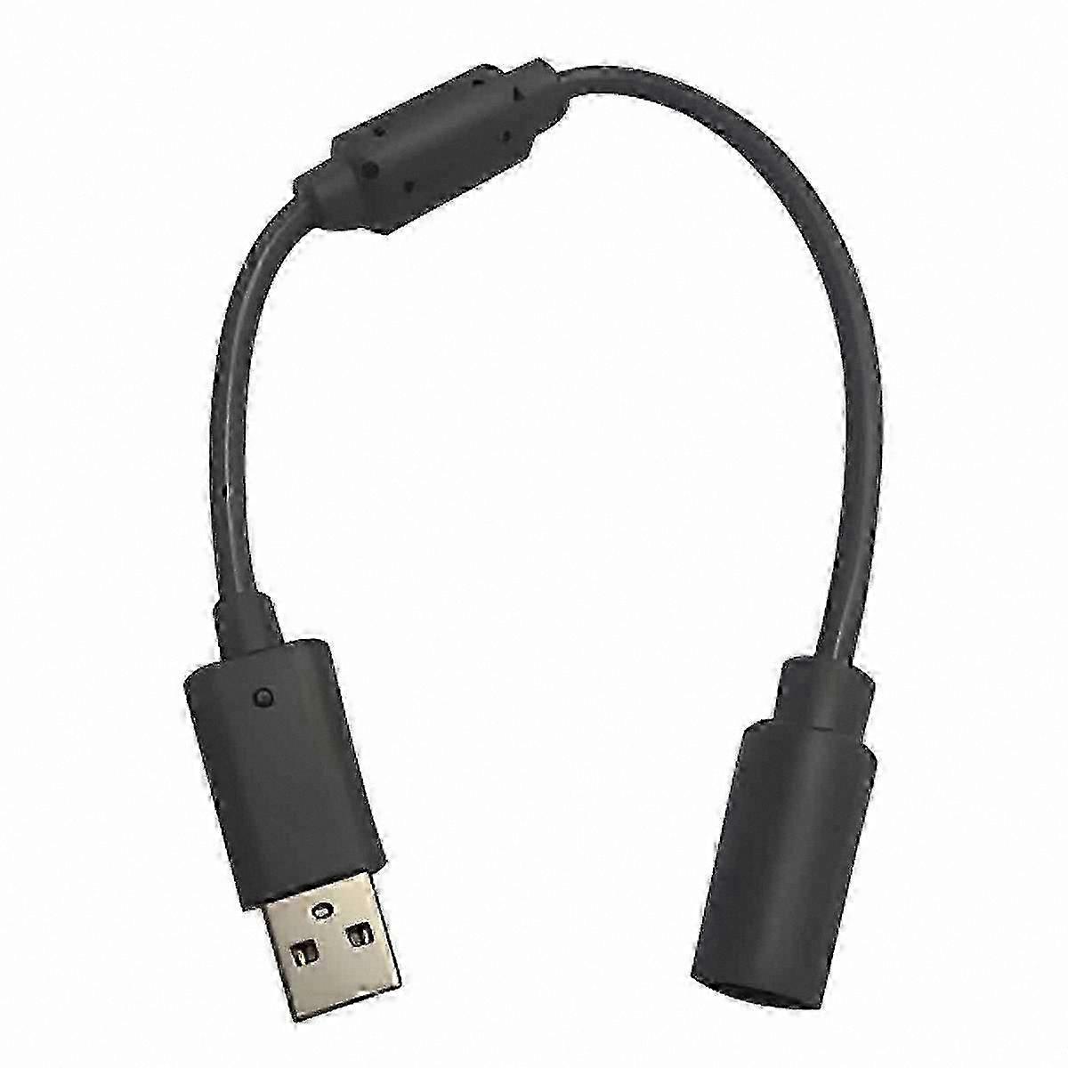 Black USB Cable Adapter for Steering Wheel and Pedal Compatibility