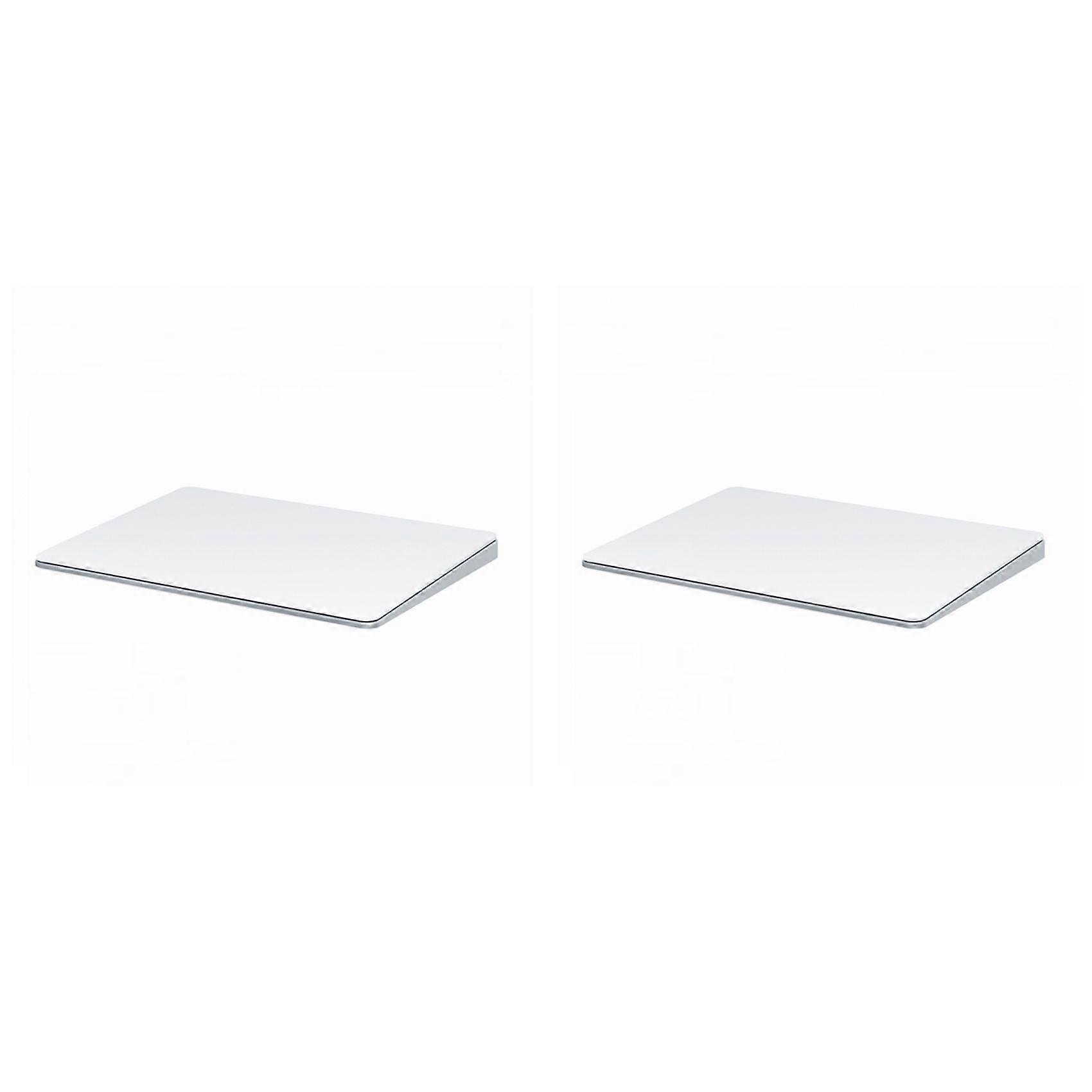 2X Bluetooth Touchpad Multi-Function Gestures Trackpad Rechargeable Wireless Touchpad for Laptop IOS Mac, White