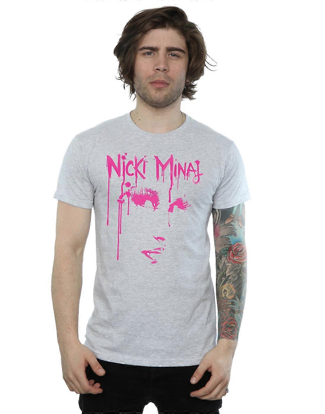 Nicki Minaj kasvot tippuminen t-paita