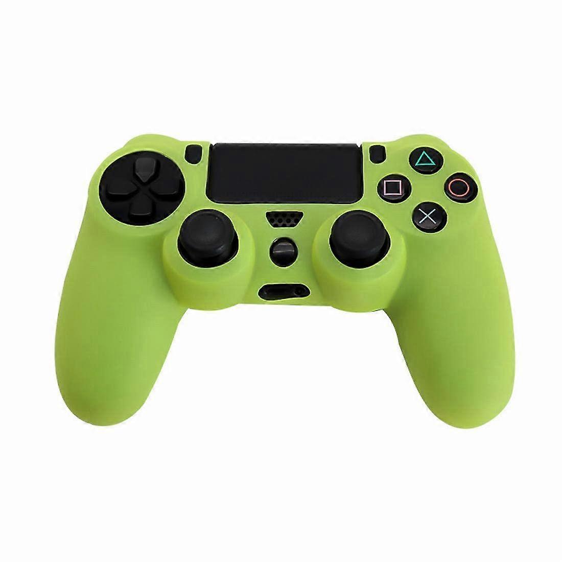 Silicone Case Cover with Enhanced Grip and ScratchResistant Protection  Yellow for PS4 Controller