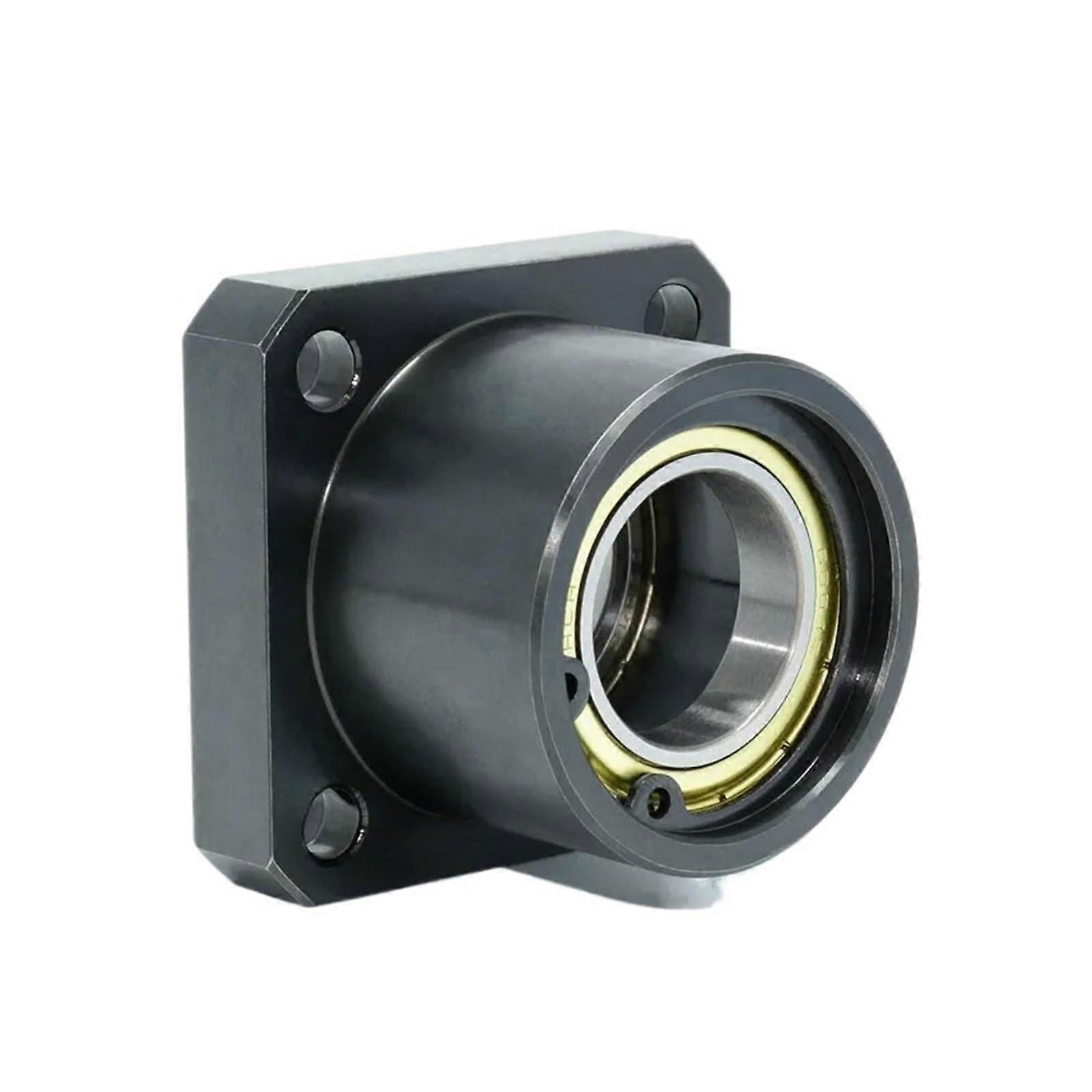 Square Flange Carbon Steel Mounted Bearing with Dual Support for Precise Positioning