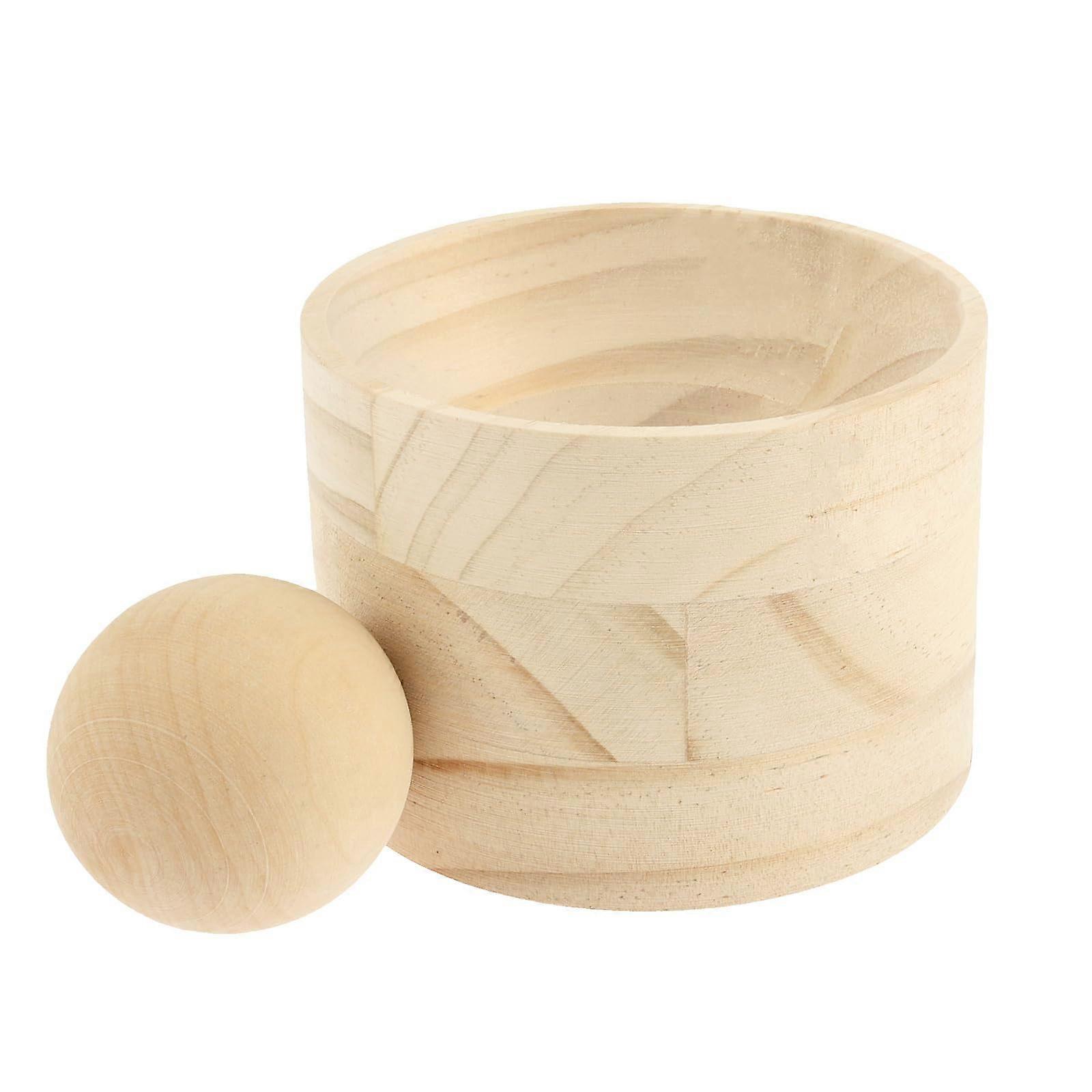 Wooden Dumpling Maker Press Tool for Wrappers, Manual Reusable Mold for Home Kitchen Use