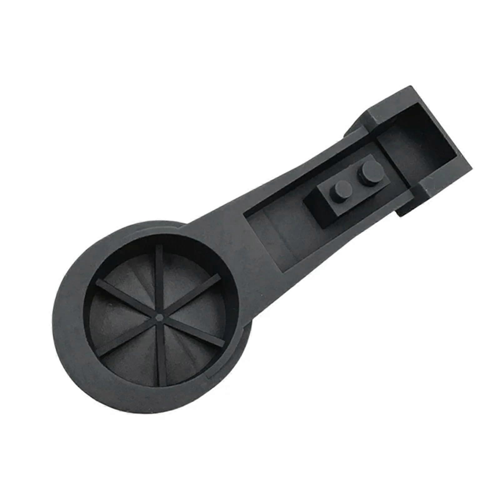 Soda Maker Replacement Button with Ergonomic Press Design, Black Push Lever for Sparkling Water Maker