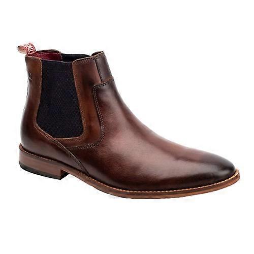 Base London Mens Leather Chelsea Boots