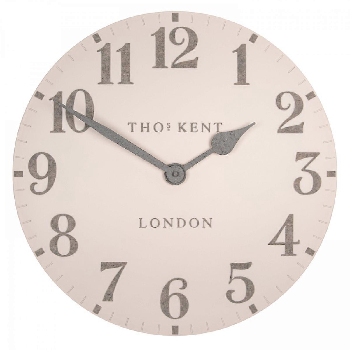 Wall Clock: 51cm Thomas Kent Wall Clock, Shy Pink