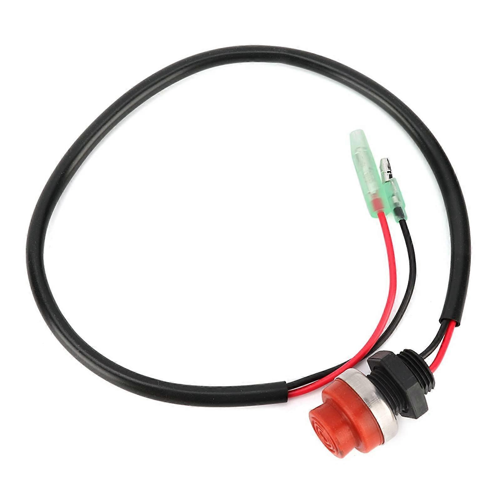 Marine Ignition Switch Waterproof Push Button for Boat Engine Start Stop Keyless Heavy Duty