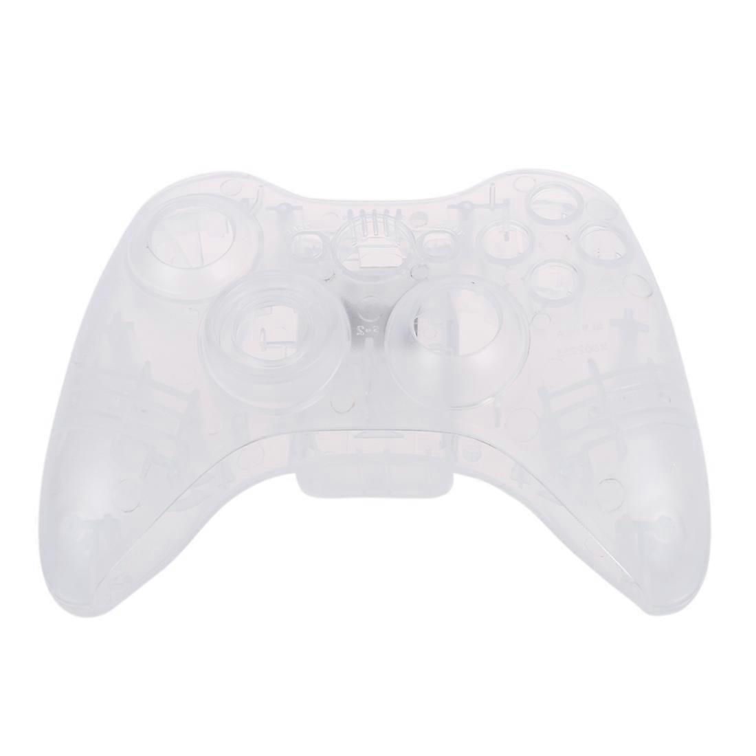Clear Full Housing Shell Case Cover for Xbox 360 Wireless Controller