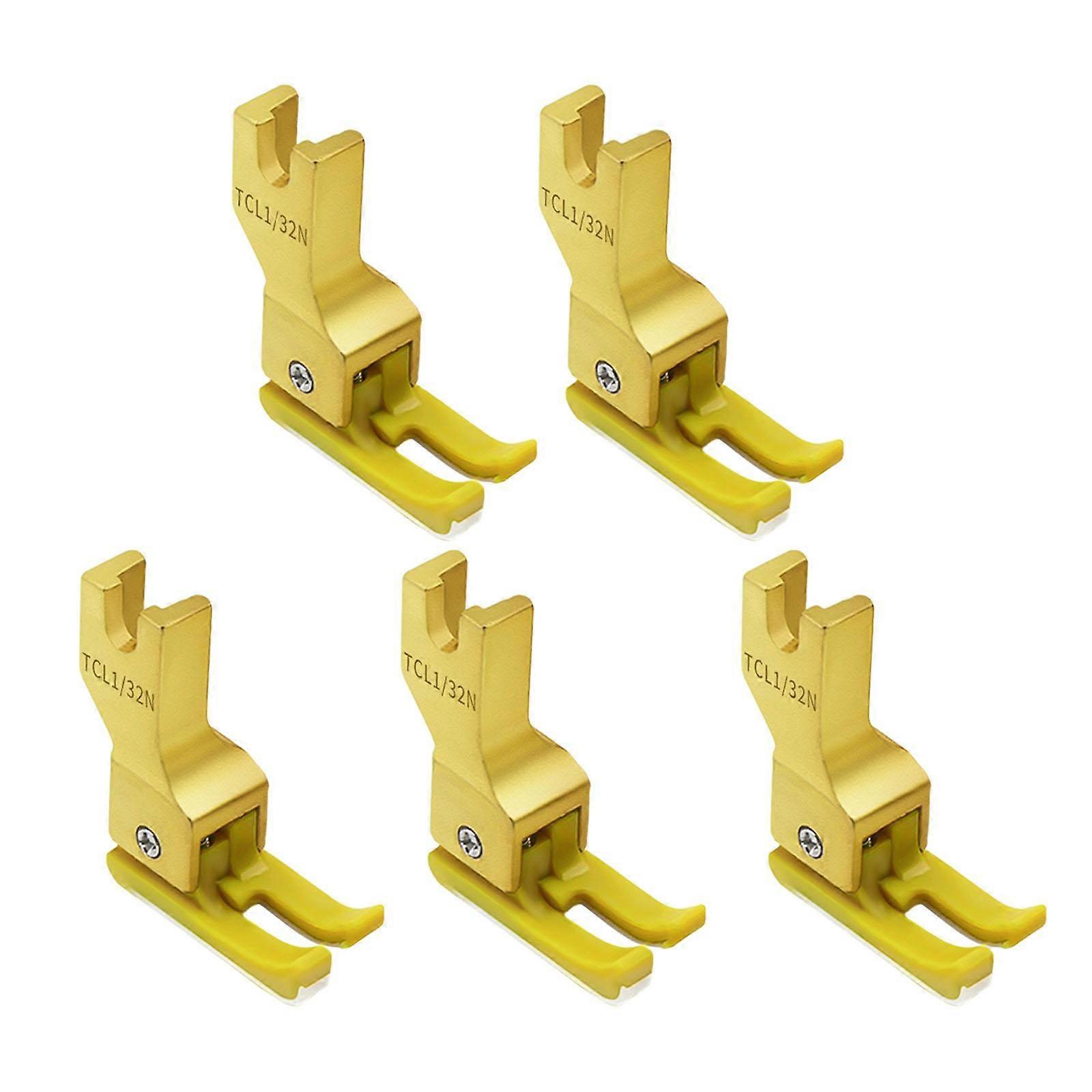 5 Pieces Presser Foot Computerized Flatbed Sewing Machine Accessory Spare Part