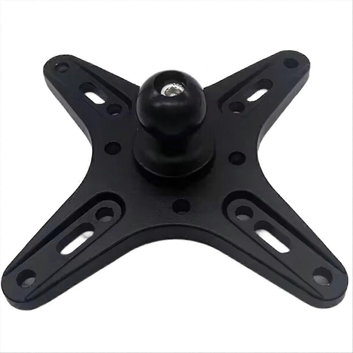 Monitor Mounting Adapter Bracket Plate with 1inch Ball Head