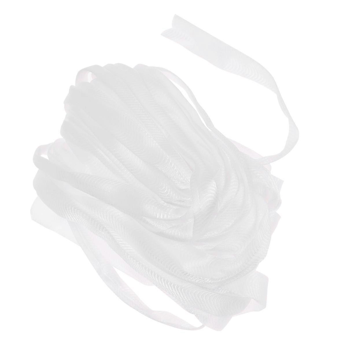 White Nylon Rose Protective Net Cover for Wrapping Use 6 Rolls