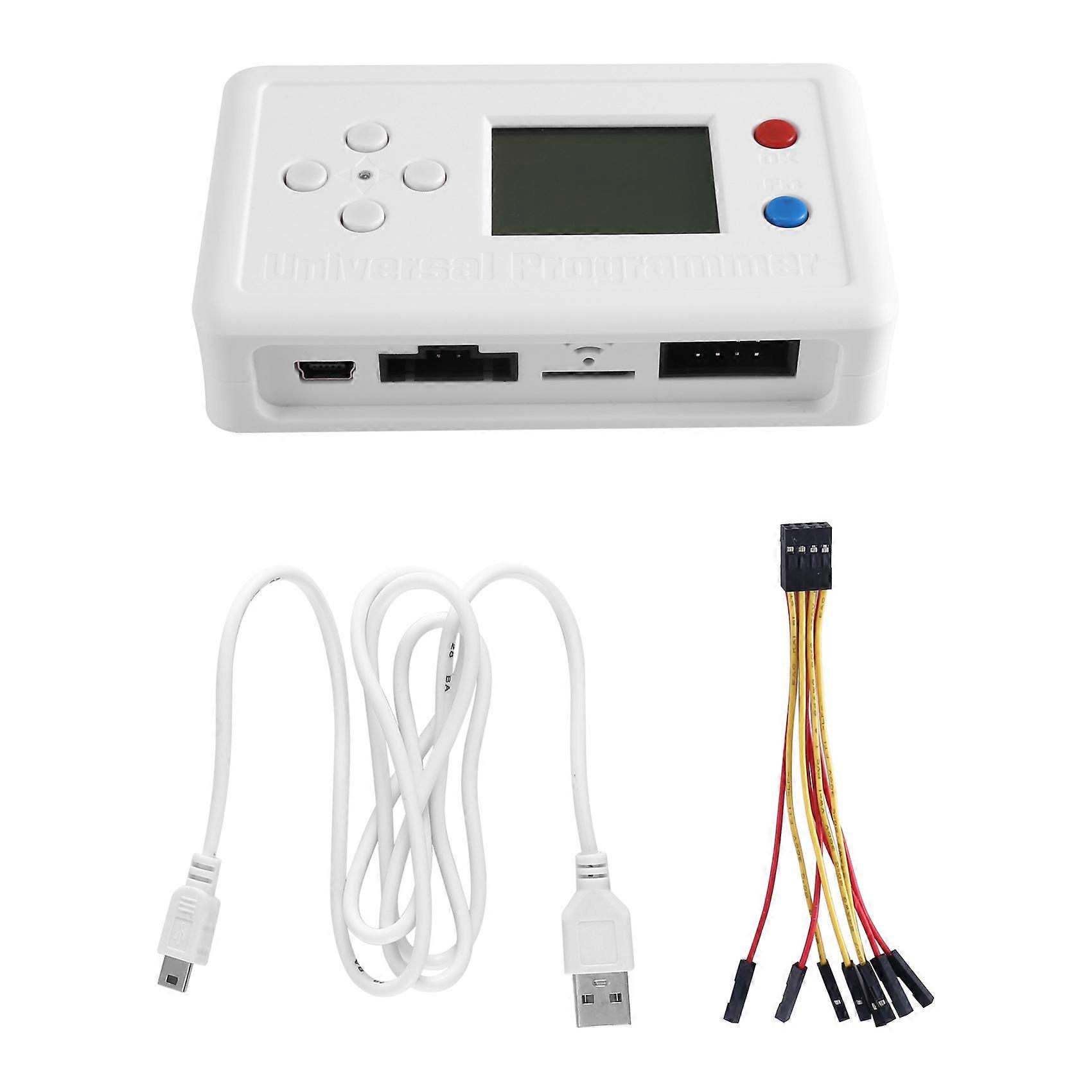  II Plus FLASH AVR STM32 STM8 Offline Programmer Download