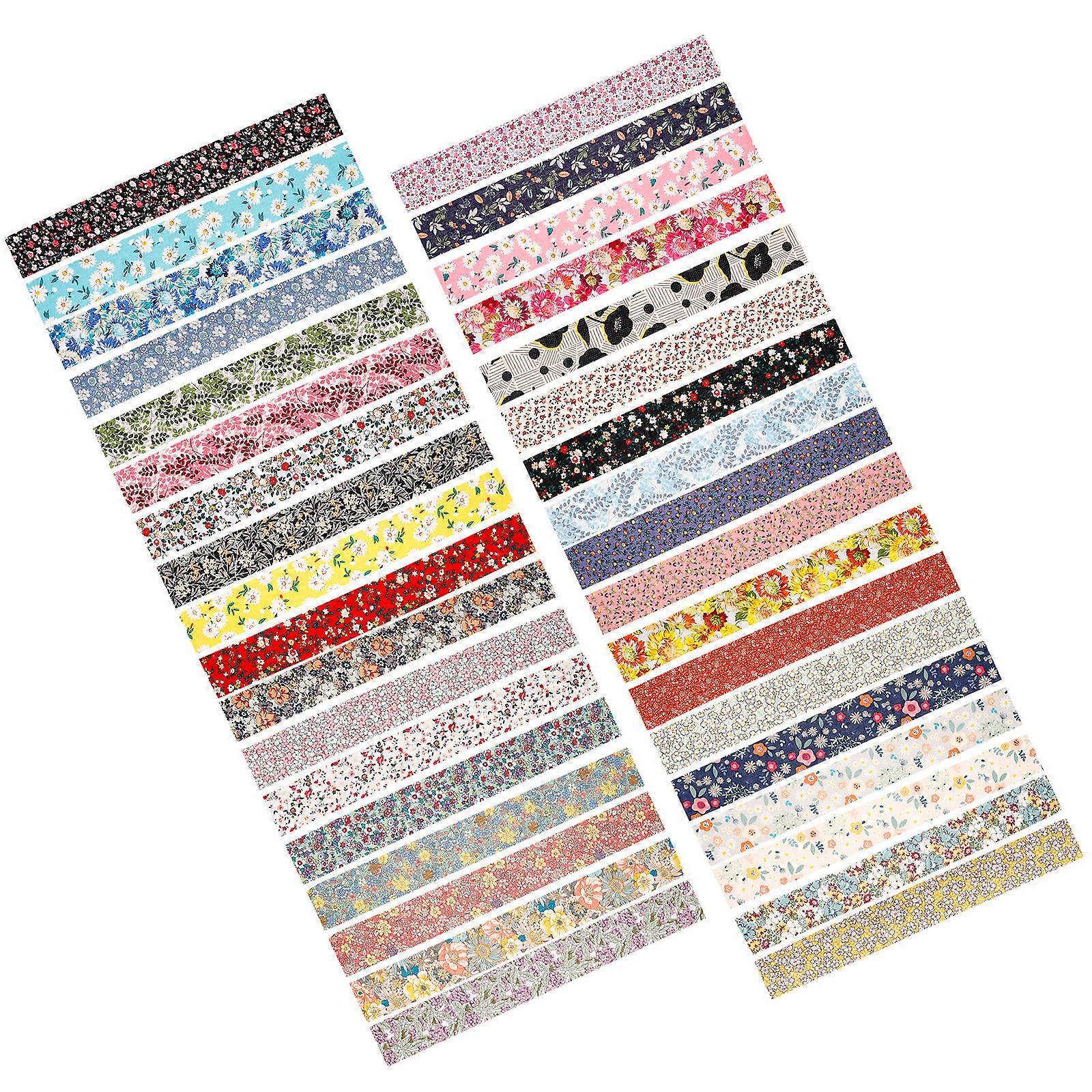 Multi Fabric 36 Sheets Quilting Fabrics for Decorative Use