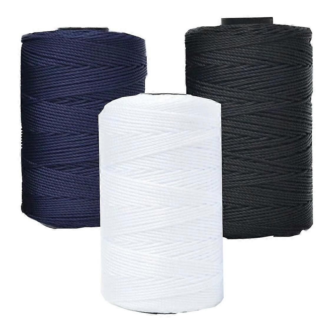 Three-strand Nylon Thread, Plying Thread, Hook Wrapping Thread, Hat Shoe Thread, Car Seat Cushion,  Thread 3pcs