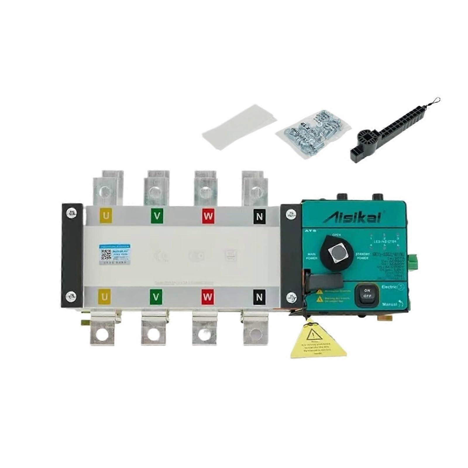630A 4P Automatic Transfer Switch for Generator Dual Power ATS with Fast Visual Identification