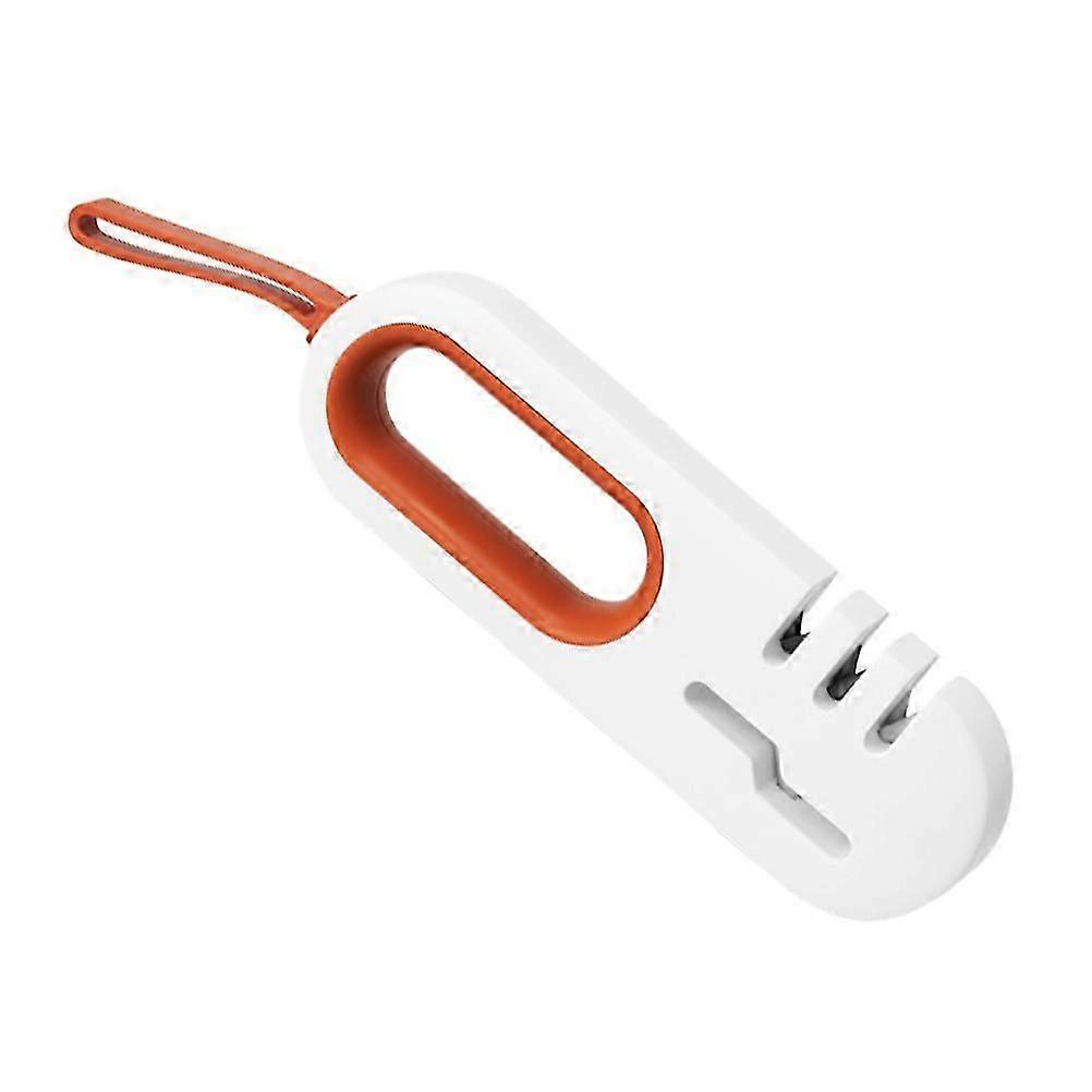 Kitchen Tool 1pc Orange HIPS Sharpener Cutter for Home Use