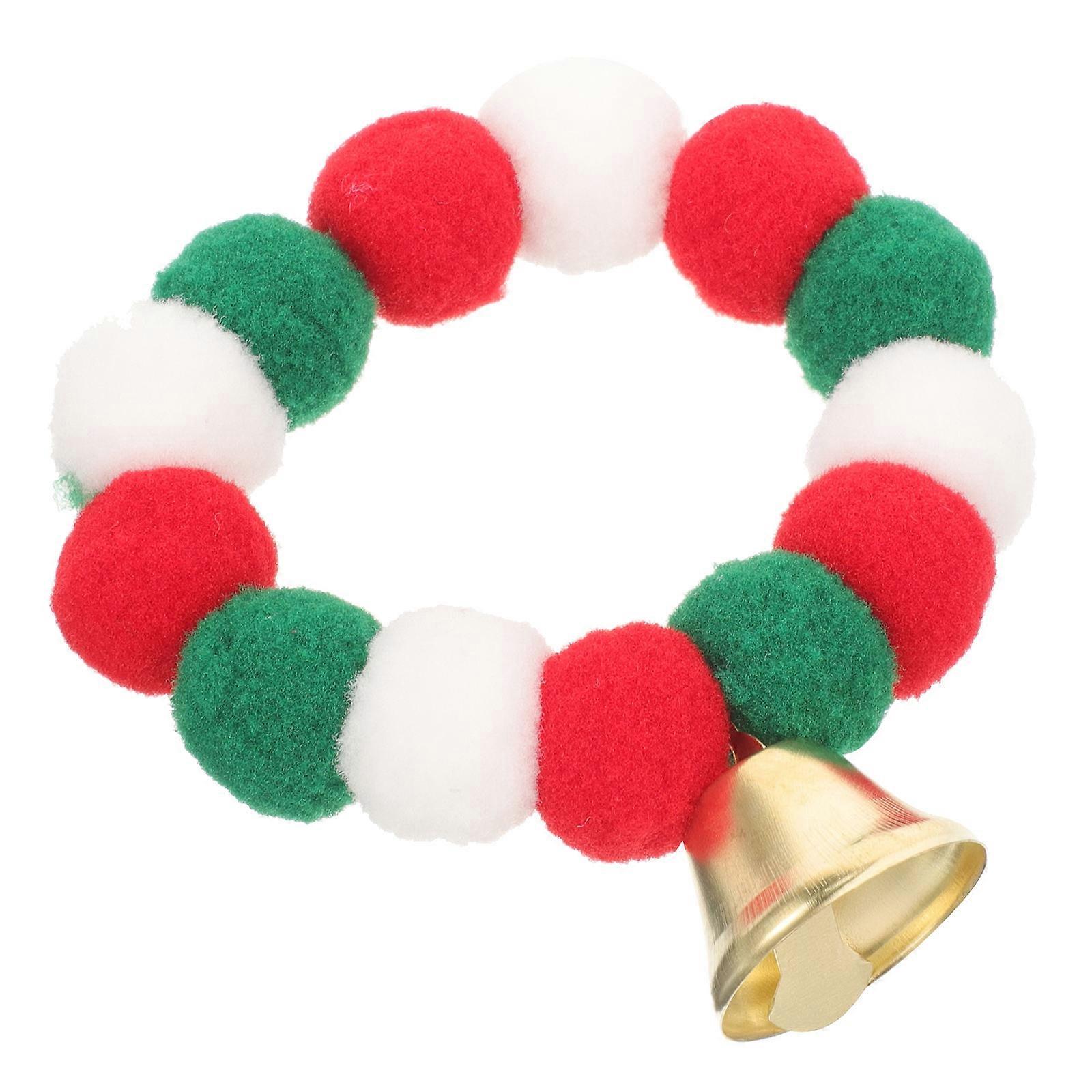 Plush Pet Collar Christmas 4Pcs Set