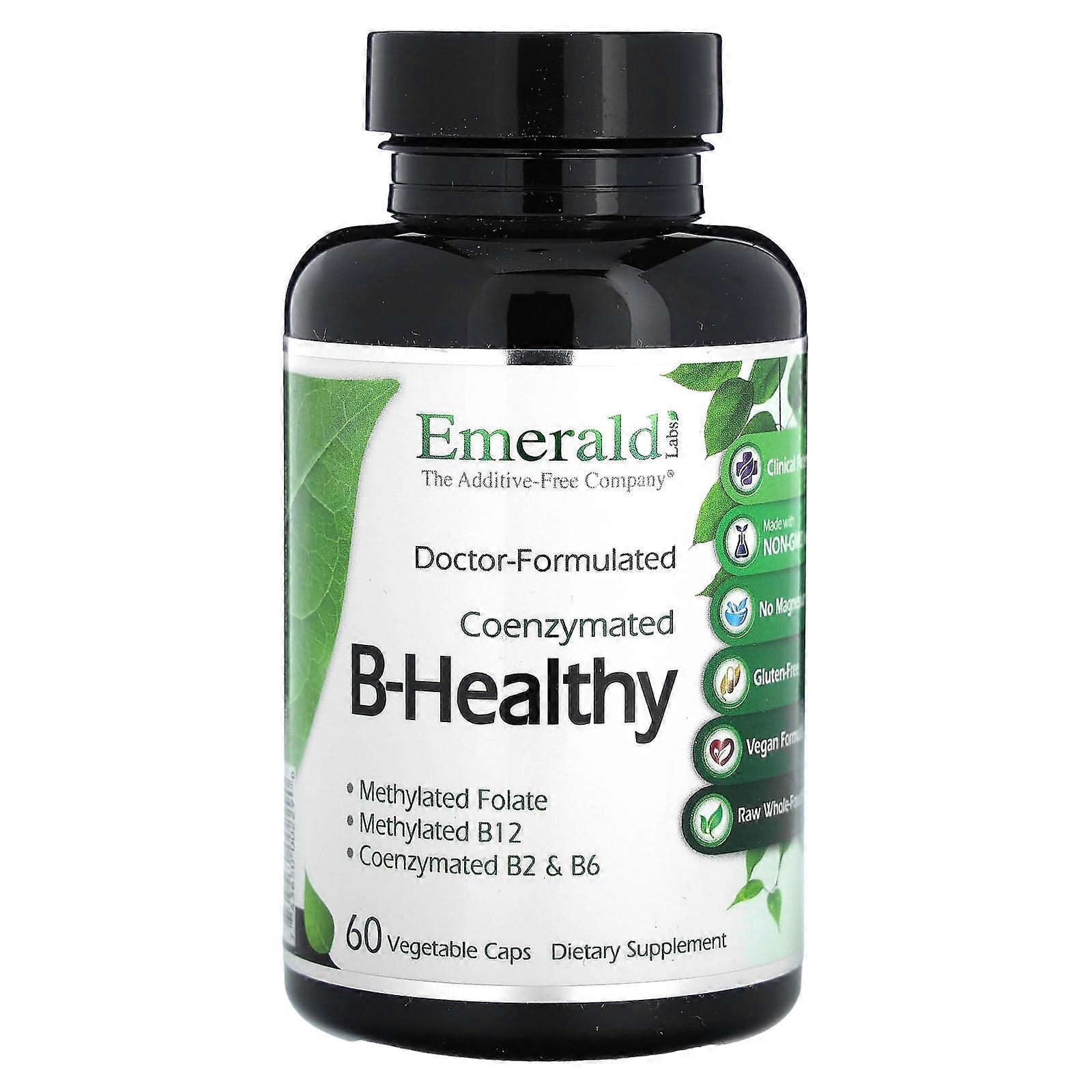 Emerald Laboratories, B-Healthy, 60 Vegetable Caps