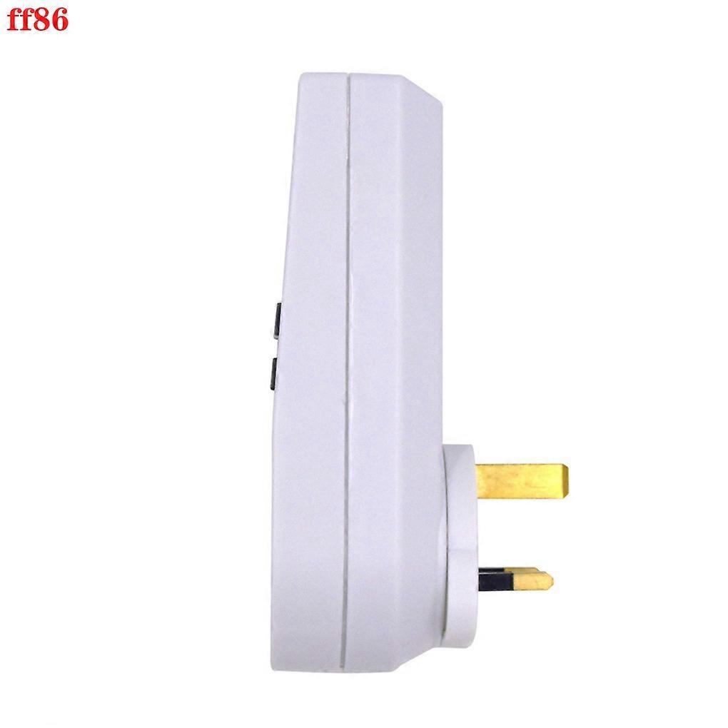 12/24/7 Day Electronic Digital Timer Switch, Home Kitchen Timer Socket, Programmable Timer Socket, British Plug