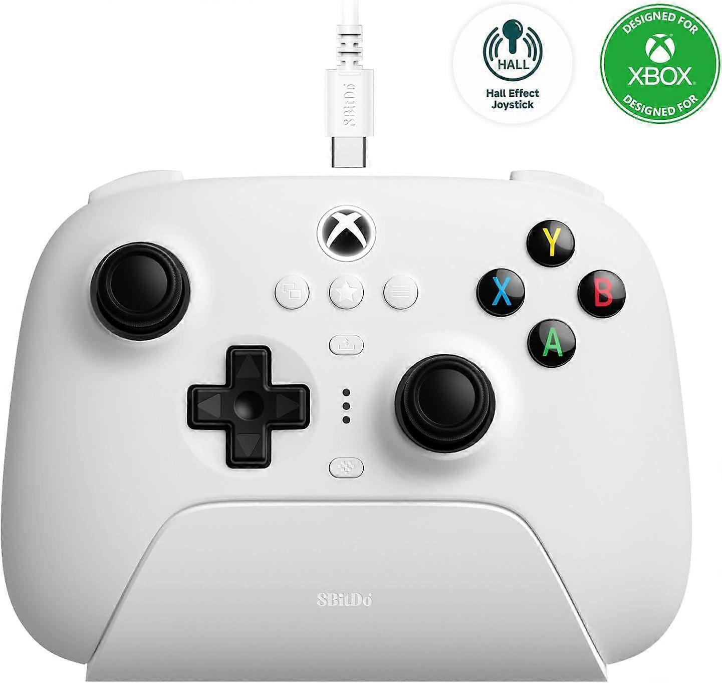 8BitDo Ultimate 3-mode Controller For Android Xbox One Xbox Series X & PC White