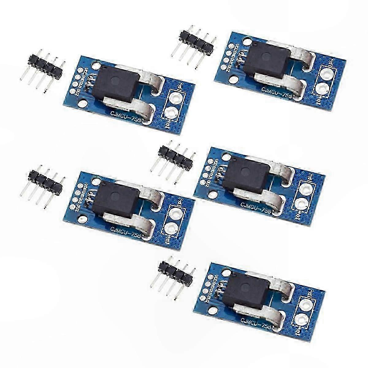 5-Pack 100A Linear Current Sensor Module for Circuit Analysis and Testing