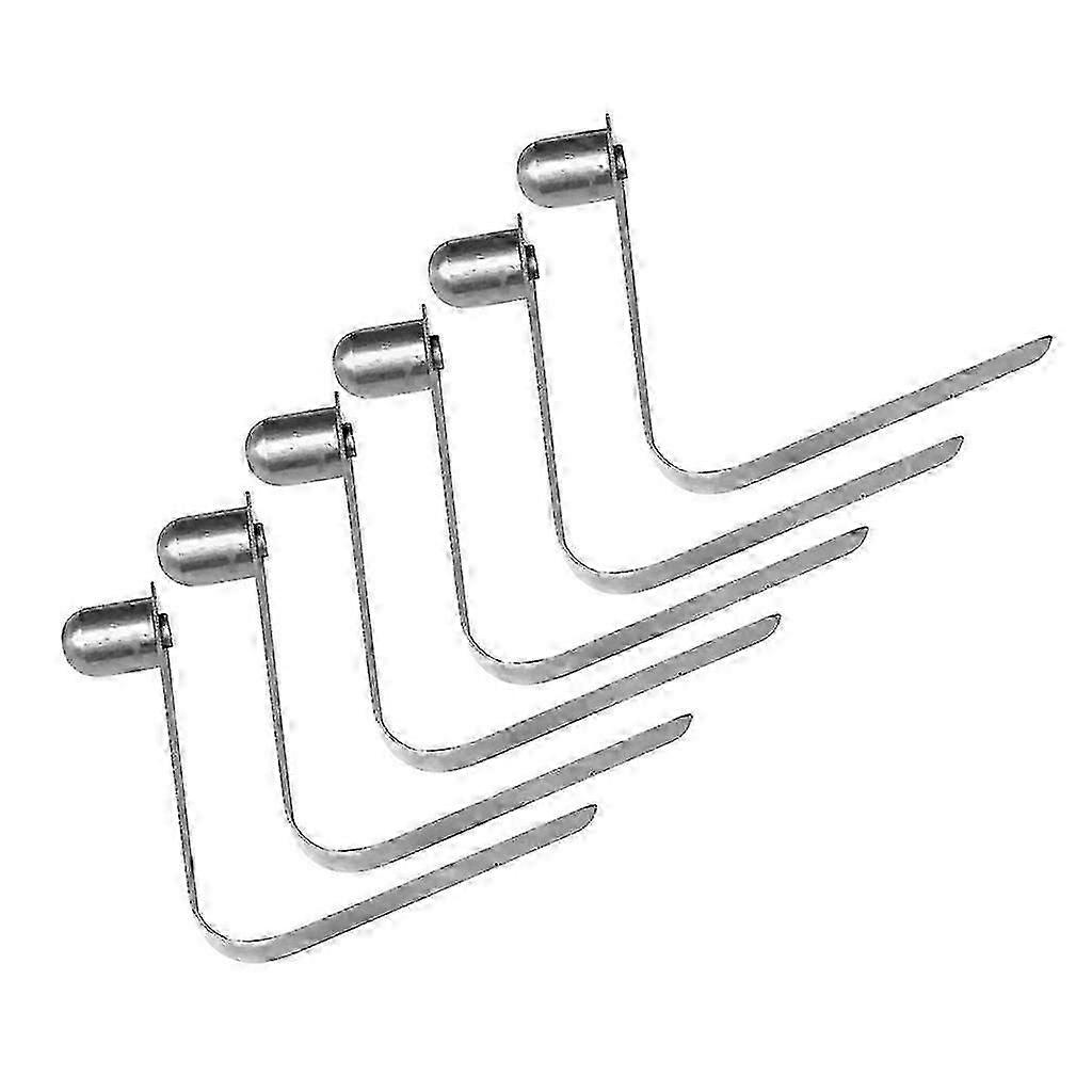 8mm Paddle Spring Solid Tent Pole Clips Push Clips Clips Tube Hole Positioning