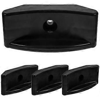 Dumbbell Holder Weight Rack for Storage 16Pcs Gym Dumbbell Display Stand Black