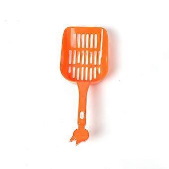Plastic schoonmaakset voor kattenbakvulling, 4-delige set met schepje en lange steel voor kittens.