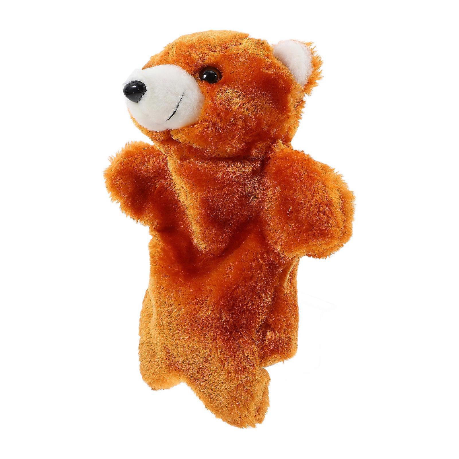 Educational Bear Hand Puppet for Interactive Storytelling