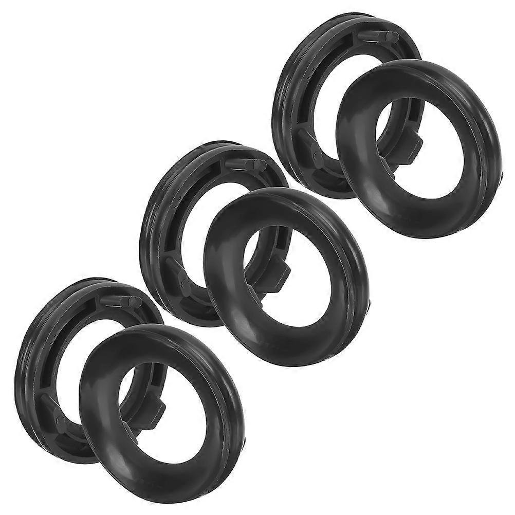 Plastbase for 6 eggstativ til gresskarholder