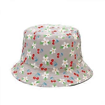 Unisex Print Double-Side-Wear Reversible Bucket Hat (HATM019)