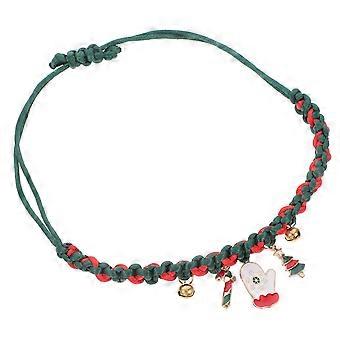Christmas Bracelets for Pet Cat Collar with Bell Adjustable Wristband