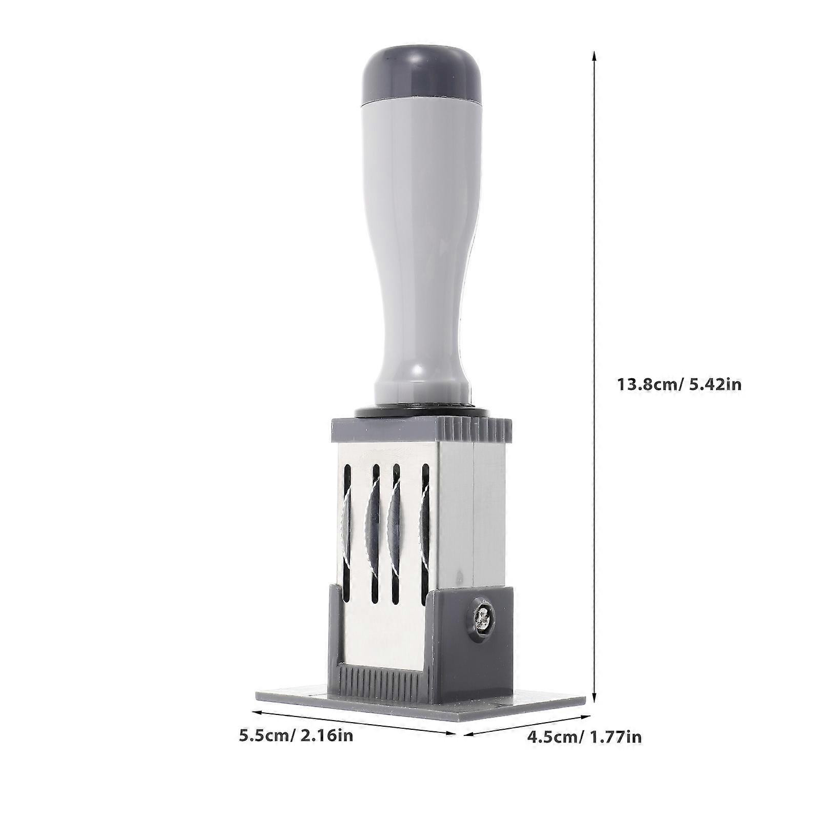 Long Rectangular Date Stamp Multi-Use Date Rolling Stamp Handheld