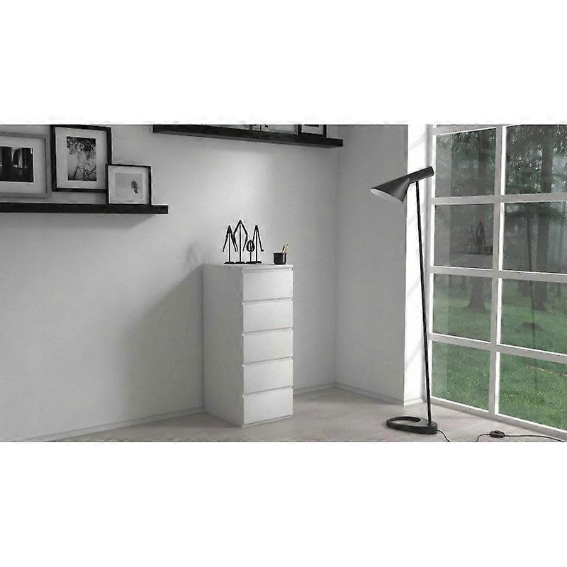Topeshop W5 Biel Matte Kommode
