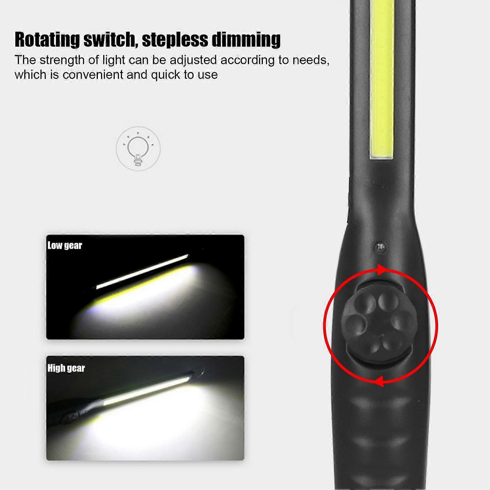 COB LED Work Light Rechargeable Magnetic Maintenance Lighting Emergency Flashlight Basic Model