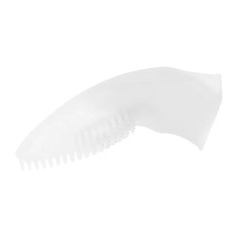 Dog Toothbrush Silicone Finger Toothbrush Pet Teeth Cleaning Tool White