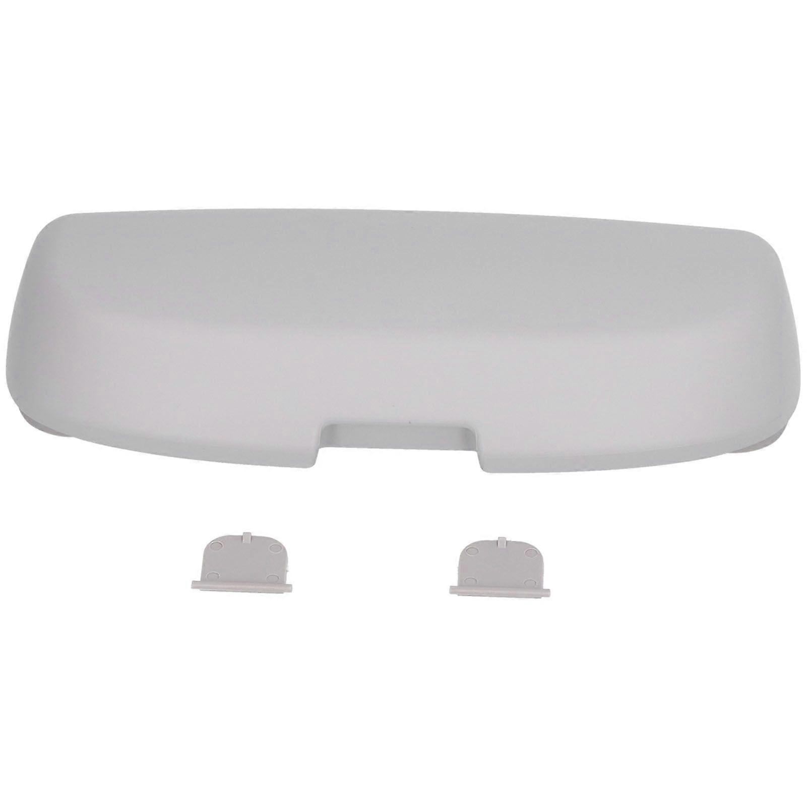 Sunglasses Holder Car Glasses Case Box Overhead Grab Handle Mount Fit for E60 E61 E82 E90 E91 E92Gray