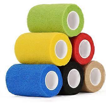 6 pakke selvklæbende sammenhængende bandager 7,5 cm x 4,5 m Pet Vet Wrap