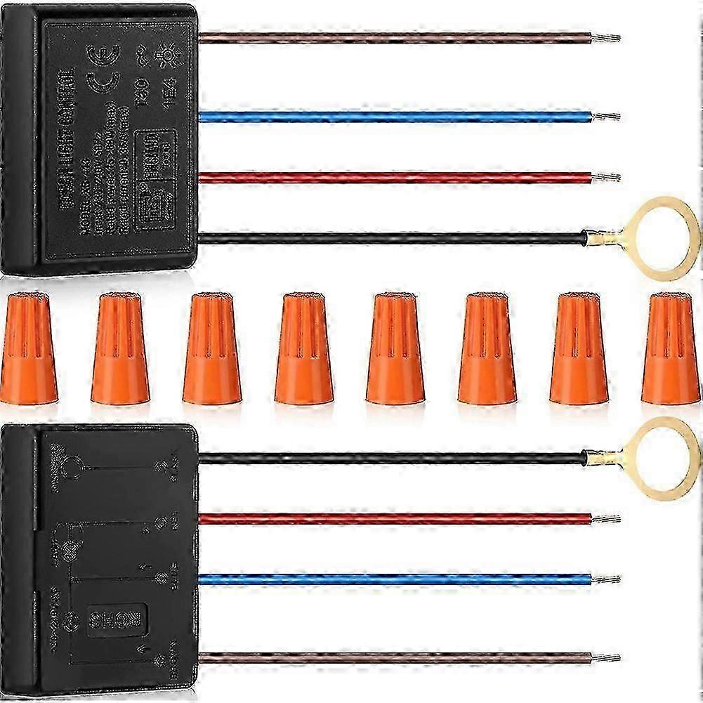 Touch Lamp Switch 2 Pack,Touch Lamp Control Module compatible with Dimmable LED,Bulbs,Lamp Switch Replacement K
