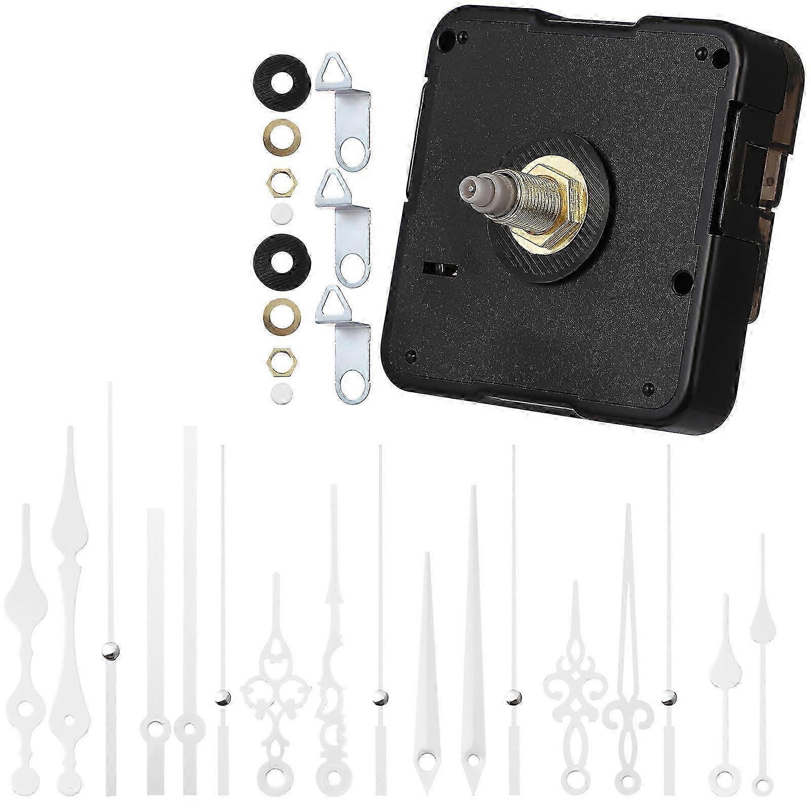 4 Sets Clock Movement Mechanisms with Pointers DIY Clock Repair Replacement Parts