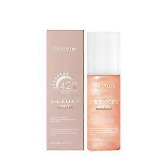 Oceaura Body Protection Spray Summer Outdoor Uv Protection Moisturizing Refreshing Non-Sticky Spray