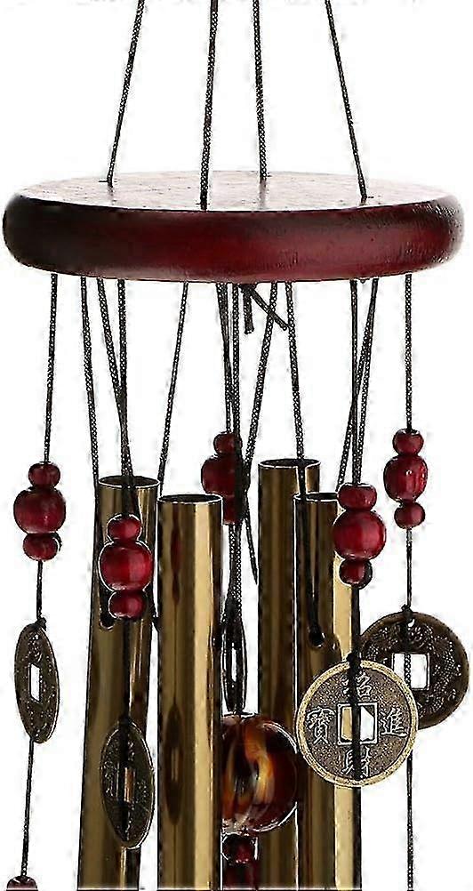 Wind chime, 4 tubes 5 bells chime wind chime