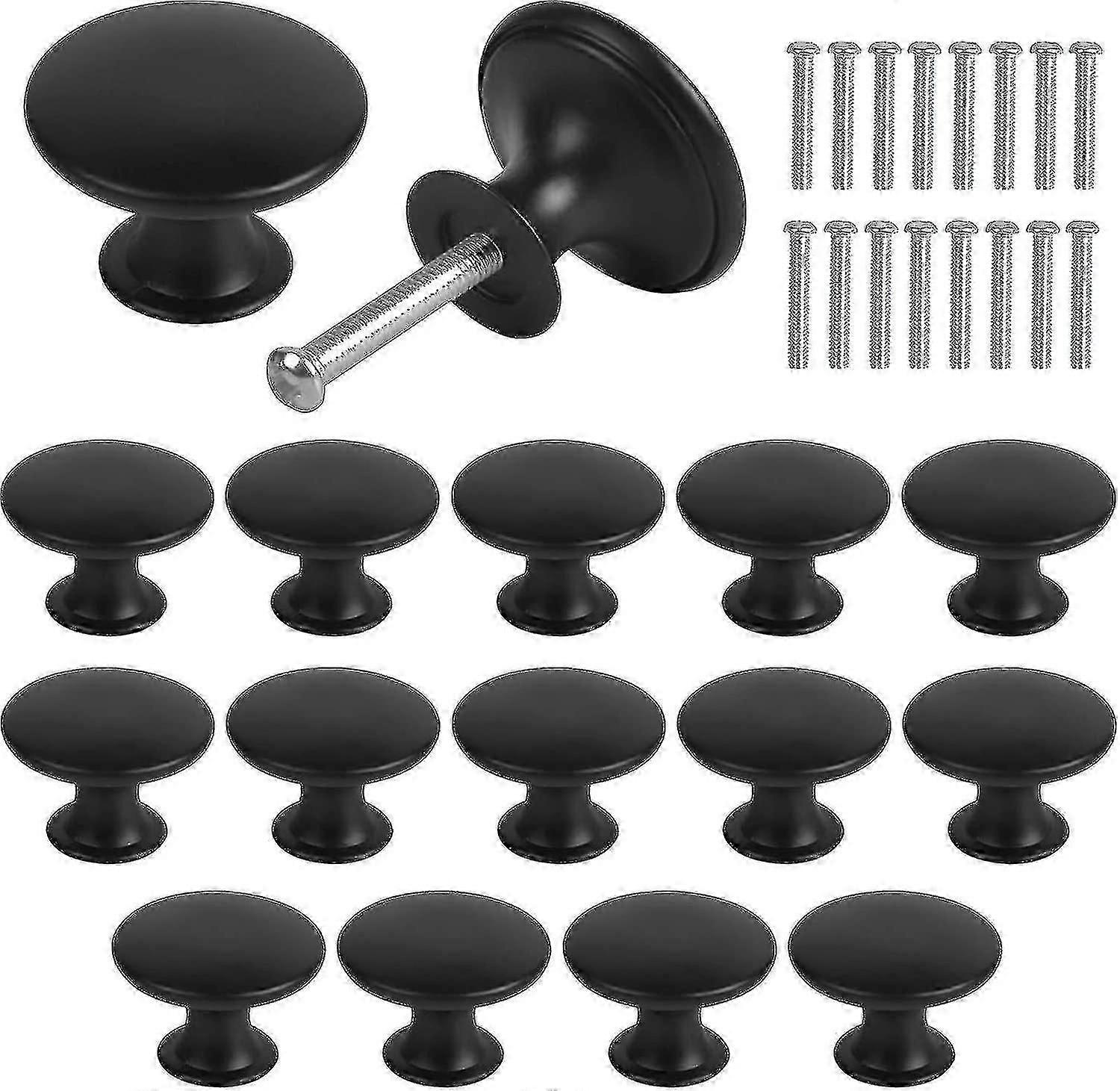 16pcs Cabinet Knobs, Vintage Drawer Knobs, Drawer Door Handle, Round Furniture Knob, Door Knobs, Fur