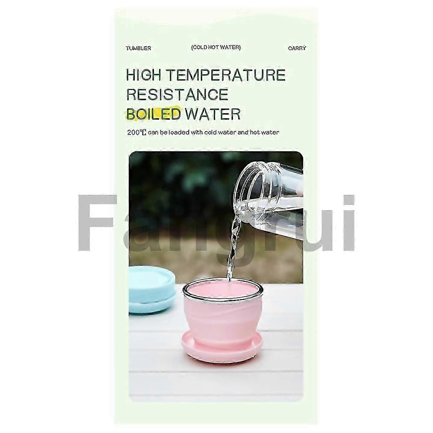180ml Silicone Foldable Coffee Cups Portable Travel Cup