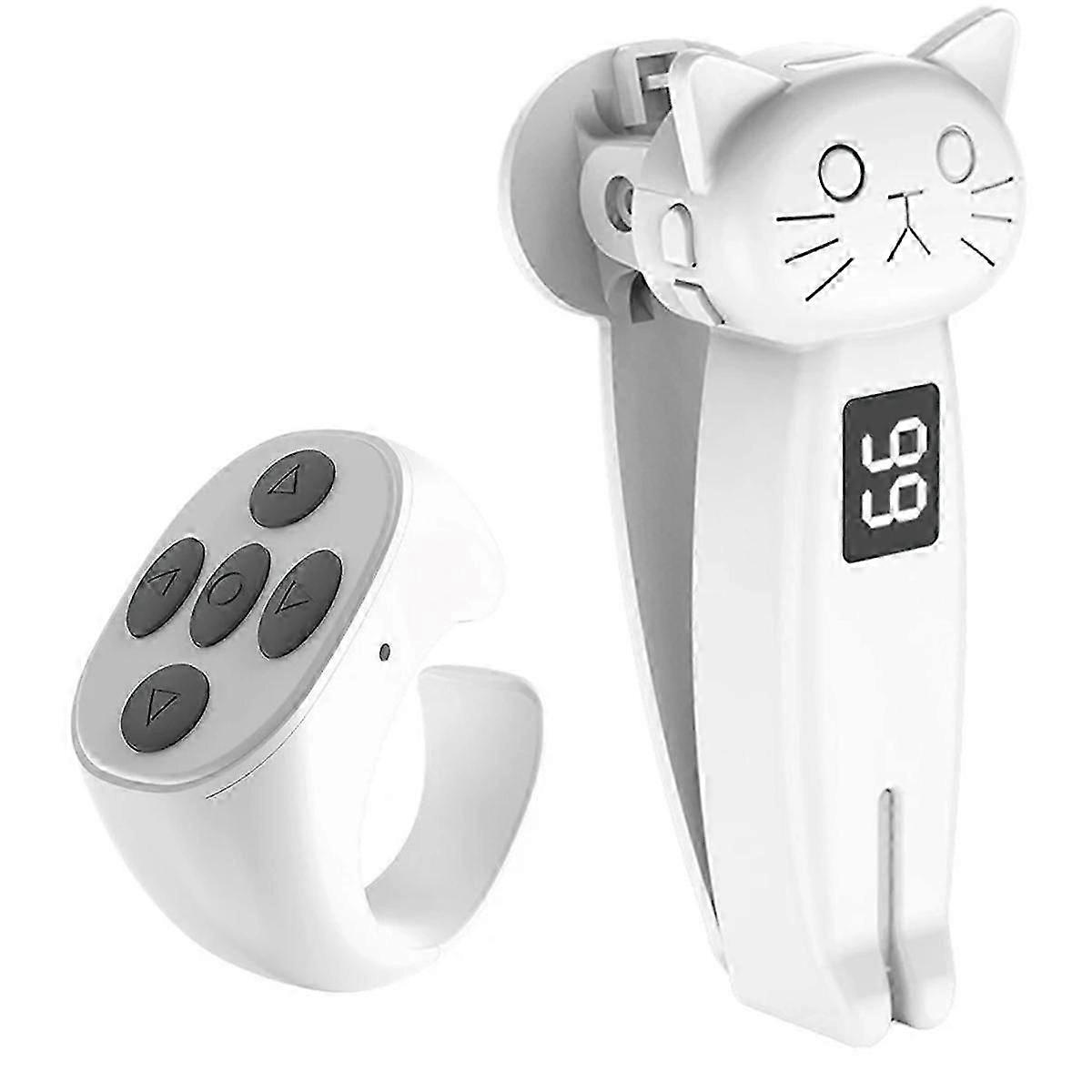 Remote Control Page Turner E-reader Controller Bluetooth Phone Screen Auto Clicker Camera Shutter For Live Streaming A