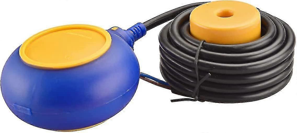 Round Float Switch With 4m Cable, Water Level Controller For Water Tank, Sump Pump